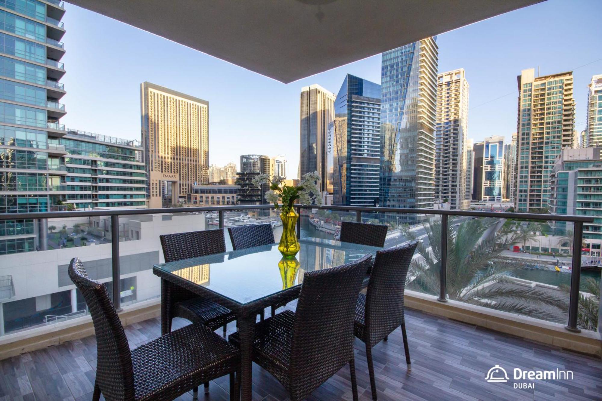 Dream Inn - Apartment Near Dubai Marina, Al Sahab Tower Exterior foto